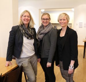 v.l.: Stephanie Müller, Leona Effertz, Andrea Schmitz (Foto: Annette Schüller)